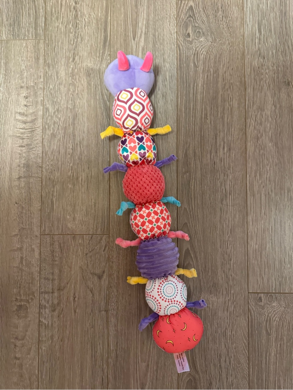 Plush Multicolor Caterpillar Sensory Toy - Kids Toys